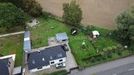 Drohnenaufnahmen im Herbst 6 - Umfassend saniertes, hochwertiges Einfamilienhaus mit Erdwärme und großem Garten bei Rostock