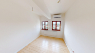 Schlafzimmer - Erstbezug nach hochwertiger Sanierung – Exklusive 2-Raum-Dachgeschosswohnung in der Dethardingstraße