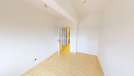 Schlafzimmer - Erstbezug nach hochwertiger Sanierung – Exklusive 2-Raum-Dachgeschosswohnung in der Dethardingstraße