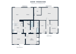 Godow_Gesamthaus_EG - Landglück bei Rostock: Familienhaus mit Einliegerwohnung, Pool und Partyraum