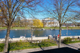 Ausblick - Wasserblick? Ja! Kapitänshaus am Strom mit 2 Ferienwohnungen & Carport – absolute Rarität in Toplage