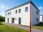 Moderne Außenansicht des Wohngebäudes - KI-generiert - Moderne Wohnung in ruhiger, gefragter Lage