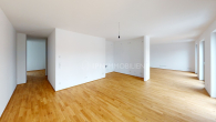 Küche mit Essbereich - Wohnen in Stadtmitte – Helle 3-Zimmerwohnung mit Parkett