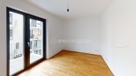 Schlafzimmer - Wohnen in Stadtmitte – Helle 3-Zimmerwohnung mit Parkett