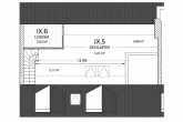 Grundriss - Dachgeschoss – Maisonette mit Loggia am Margaretenplatz