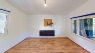 Wohnzimmer - Ihr Lieblingsplatz im Grünen – gepflegter Ferienbungalow mit Bootsliegeplatz und eigenem Grundstück