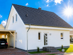 Hausansicht - Ihr neues Zuhause in Ostseenähe – Modernes Haus auf dem Kalverradd