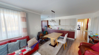 Wohn- und Esszimmer - Zwischen Bad Doberan und Kühlungsborn: 3 Raumwohnung mit 2 Terrassen und eigenem Grundstück! Neubau!
