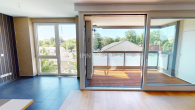 Wohn- und Essbereich - Warnow-Residenz mit 3 Zimmern, Aufzug, Garage & Einbauküche