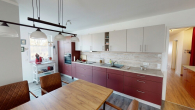 Einbauküche - Zwischen Bad Doberan und Kühlungsborn: 3 Raumwohnung mit 2 Terrassen und eigenem Grundstück! Neubau!