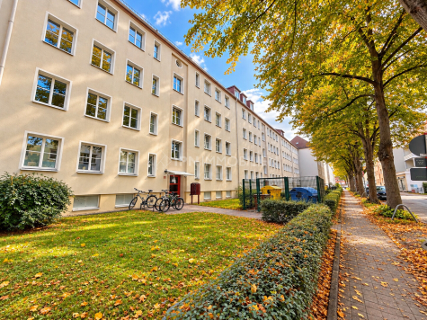 2 Zimmer Wohnung mit Keller im Hansaviertel, 18057 Rostock / Hansaviertel, Erdgeschosswohnung