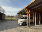 Carportanlage - Modernes Reihenhaus mit ausgebautem Dachboden, Großcarport, Kaminanschluss & Sonnenterrasse