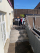 Zugang zur Terrasse - 3-Raumwohnung mit großer Terrasse und EBK in der östlichen Altstadt