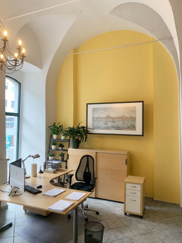 Büro/Ladenfläche im Gewölbe eines historischen Wohn- & Geschäftshauses in der östlichen Altstadt, 18055 Rostock, Bürofläche