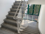 Treppenhaus - Helle Etagenwohnung mit EBK, Tageslicht-Duschbad und Balkon in der östlichen Altstadt