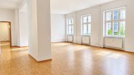 Wohn- und Esszimmer - Repräsentativer Altbau im Regierungsviertel – Stilvolle 4 Zimmer mit historischem Flair