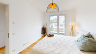 Schlafzimmer - Loft trifft feinen Sandstrand & malerische Natur – Wohlfühlort im beliebtesten Ostseebad